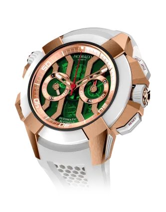 EPIC X CHRONO ROSE GOLD GREEN DIAL (SATIN-FINISHED)