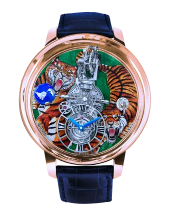 Astronomia Art Color Tigers Rose Gold
