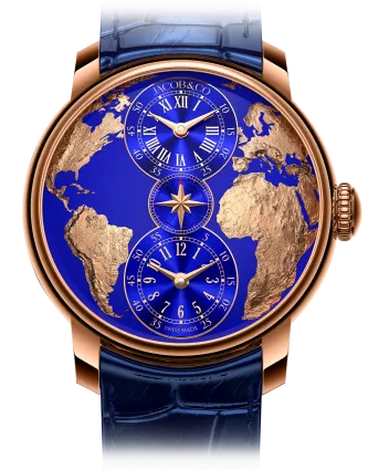 The World Is Yours Dual Time Zone