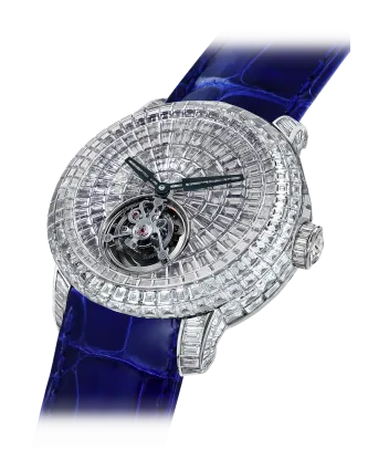 Caviar Tourbillon Diamonds 44mm
