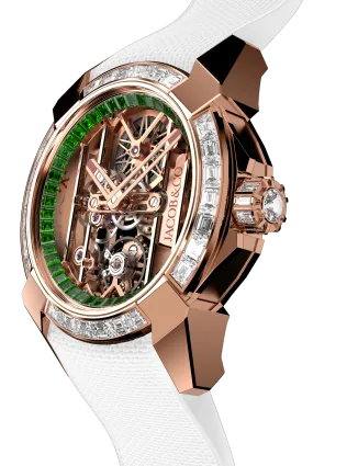 Epic X Rose Gold Baguette (Tsavorite Inner Ring)
