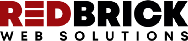 a black background with a red and white logo