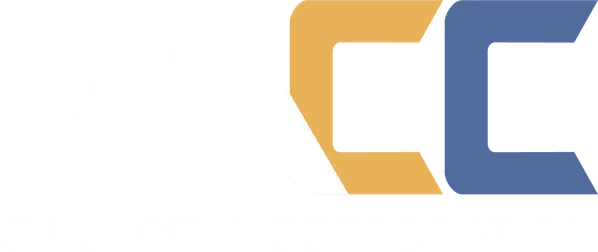 GA Capital Corporation logo with stylized white, gold, and blue letters on a black background