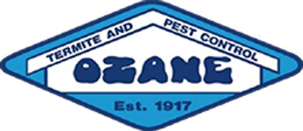 a blue and white logo