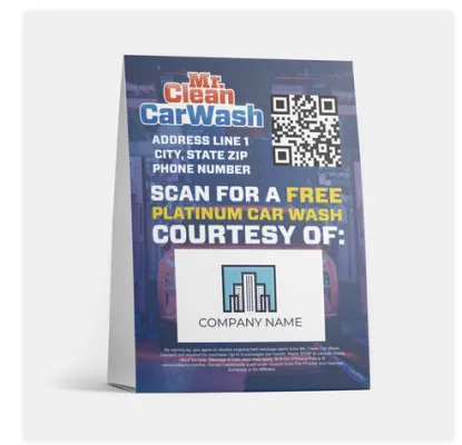 Image for option: Table Tents