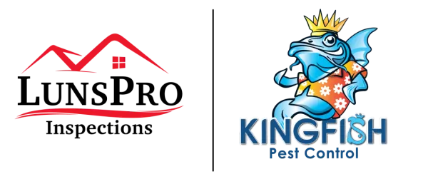 LunsPro Inspections & Kingfish Pest Control lockup