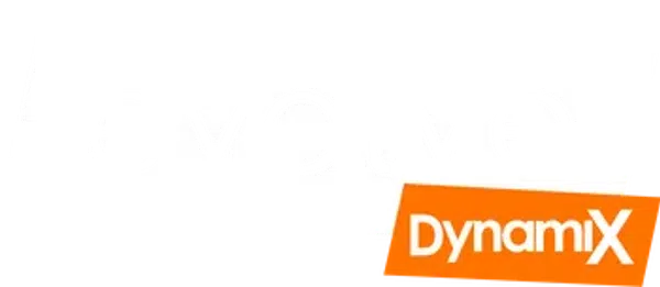 Evolve Dynamix logo with black text on white background and orange rectangular accent