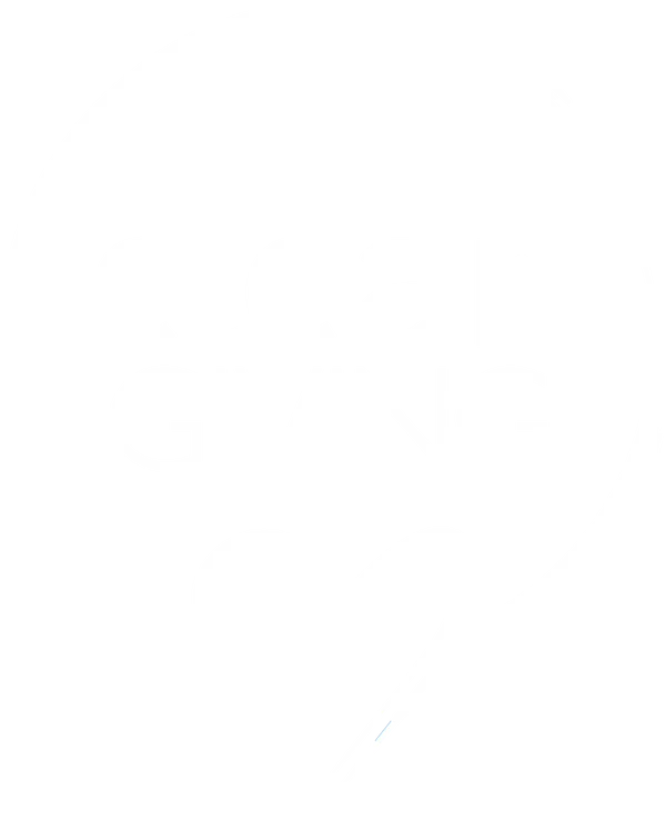 Clean Giving logo with white brushstroke circle and heart on transparent background, with overlaid text reading clean GIVING
