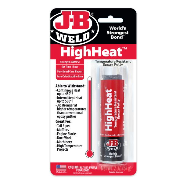 HighHeat Epoxy Putty | J-B Weld