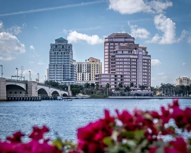 West Palm Beach web designer working on a custom homepage layout