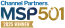 Channel Partners MSP 501 2025 Winner logo in blue and gold colors