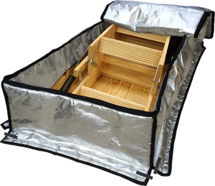 Attic stair insulation tent