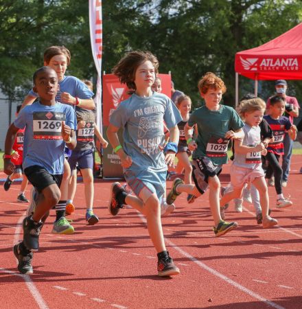 Youth Running, Peachtree Jr