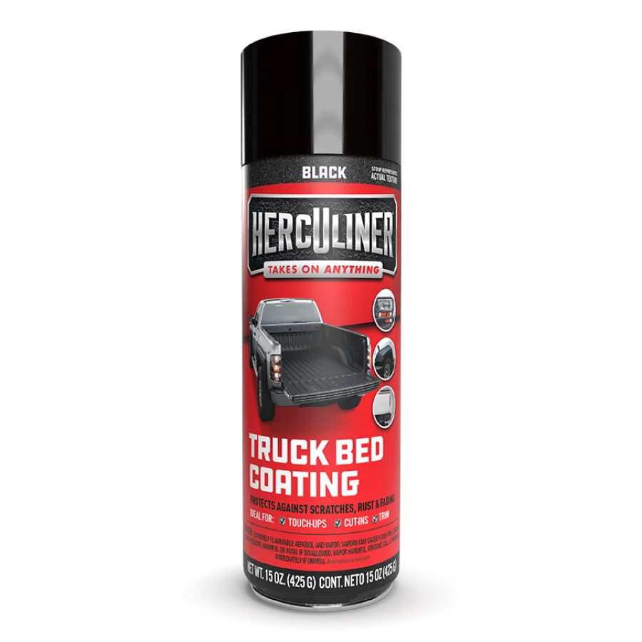Herculiner Original aerosol truck bed liner can