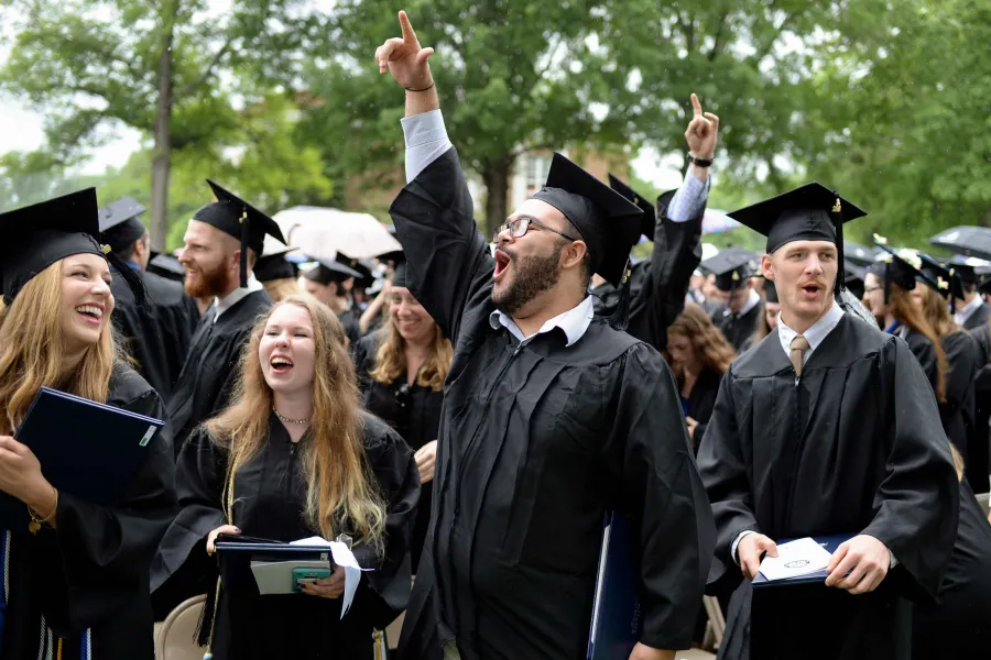 Griswell Scholarship Berry College graduates celebrating