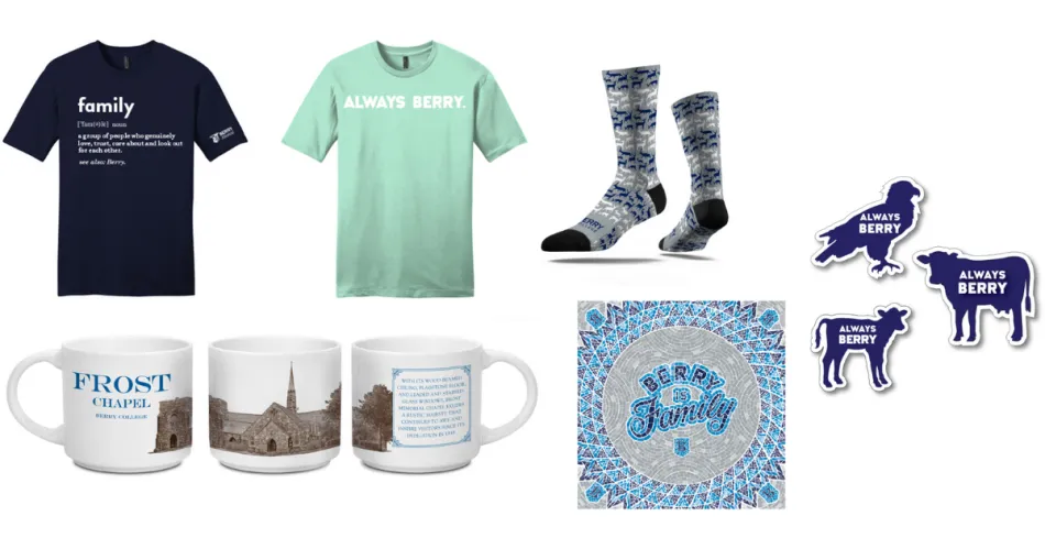 Always Berry merchandise Berry Alumni
