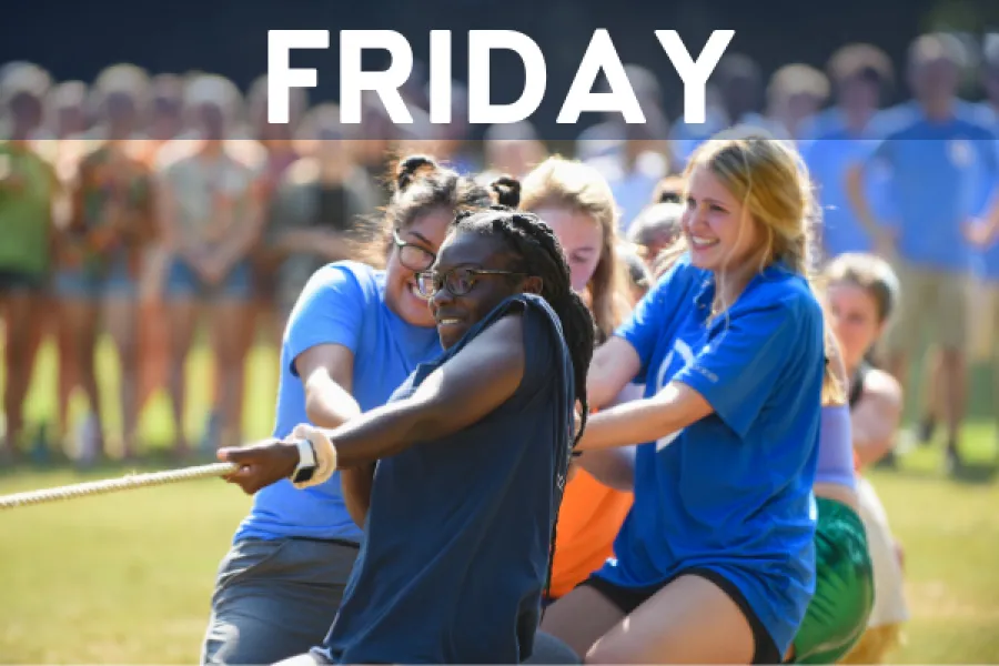 Mountain Day 2021 Schedule of Events Friday