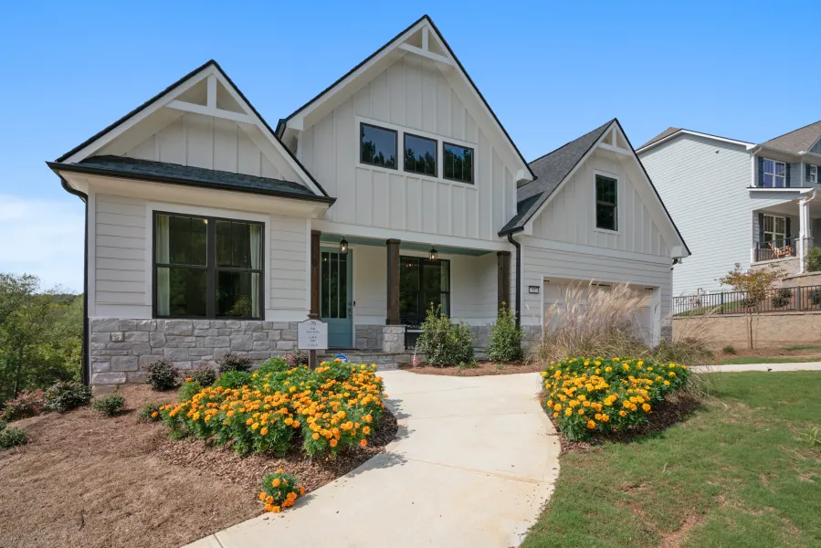 a house with a driveway