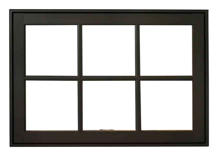 a window with a group of windows