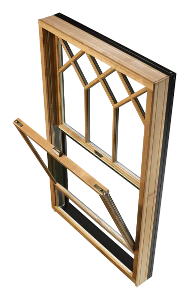 a wooden staircase leading up to a building