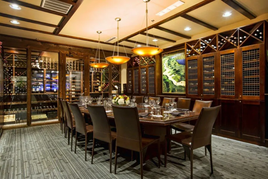 a dining room table