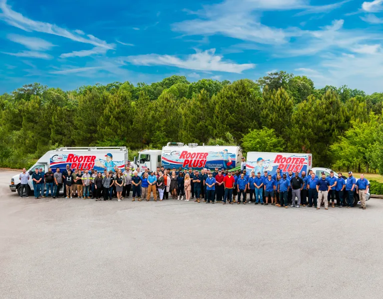 a large truck is parked in a lot