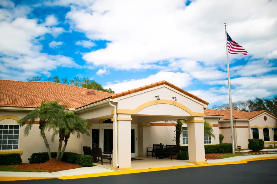 a large building