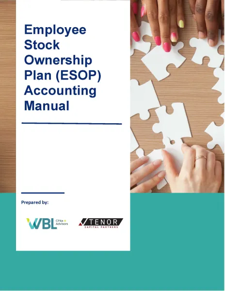 ESOP accounting manual