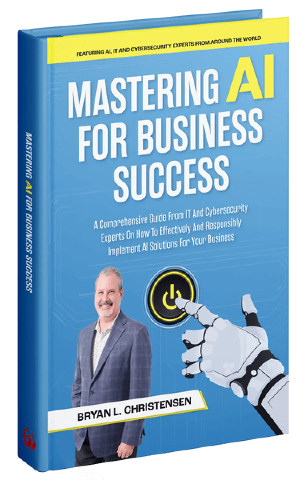 Book cover titled mastering AI