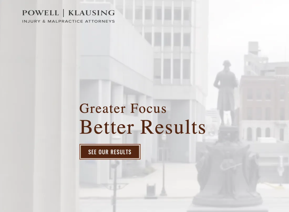 Image of website for The Powell Law Firm