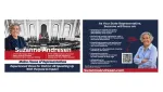 Campaign ad for Suzanne Andresen running for Maine House of Representatives showcasing her experience and policy focus.