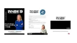 Podcast promotion with host in blue, branding, and message about complex issues airing weekly on Wednesdays.
