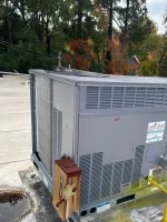 Commercial HVAC Rooftop Installation in Atlanta 30327 by The Air Company of GA