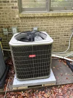 Residential New HVAC AC Heating Unit Installation in Atlanta 30324 by The Air Company of GA