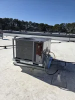 Commercial HVAC Unit Installation Roof Top Unit in Sandy Springs 30328 by The Air Company of GA