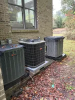 Residential New HVAC AC Heating Unit Installation in Atlanta 30324 by The Air Company of GA