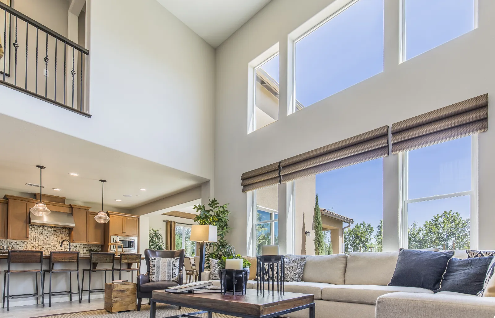 Expo Home Improvement energy-efficient windows in well-lit living room