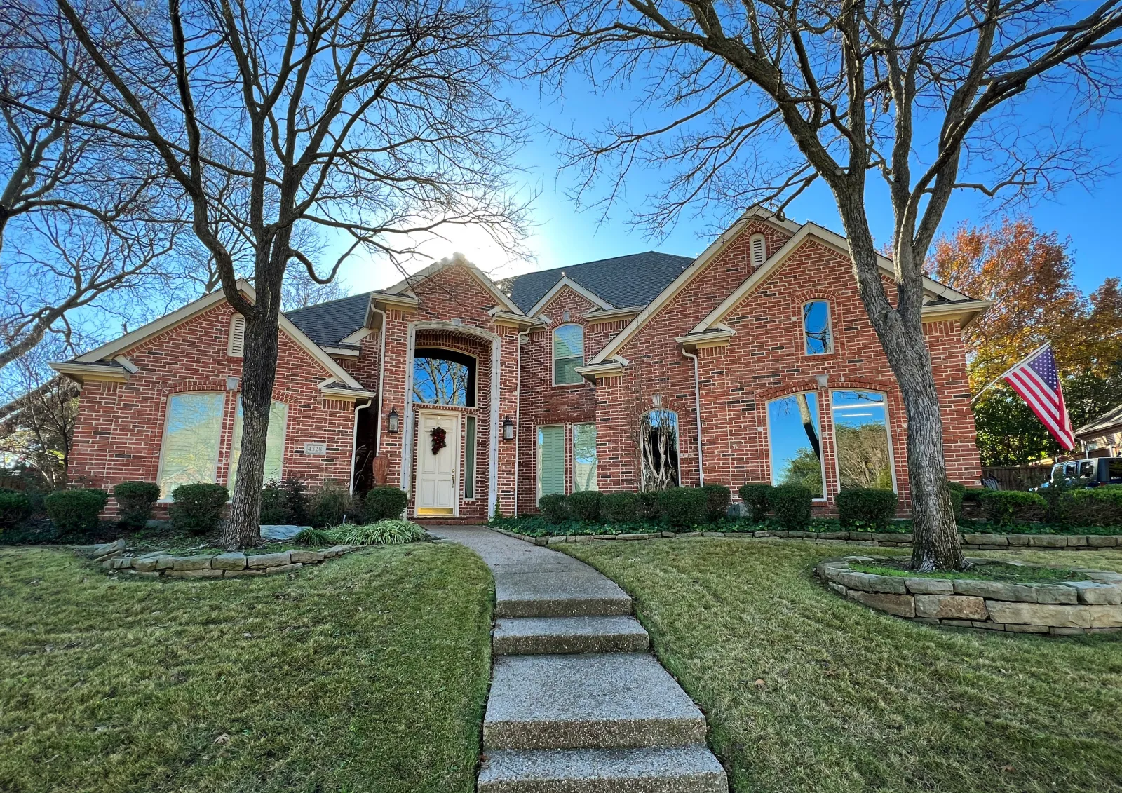 a beautiful texas home with replaced windows