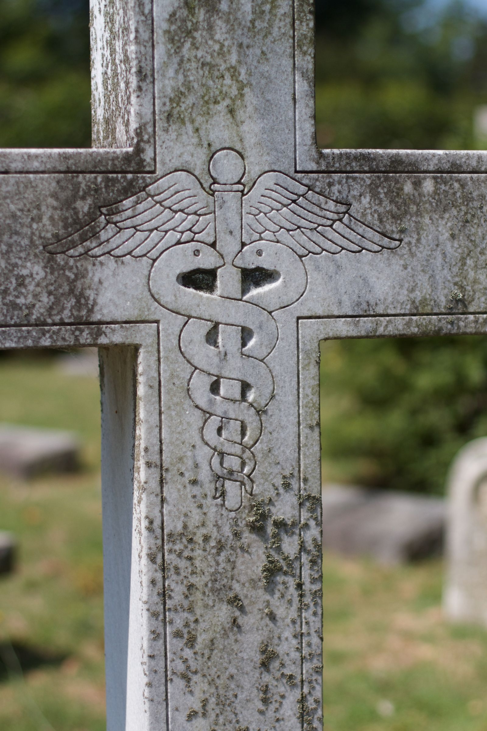 Example of symbol on grave stone