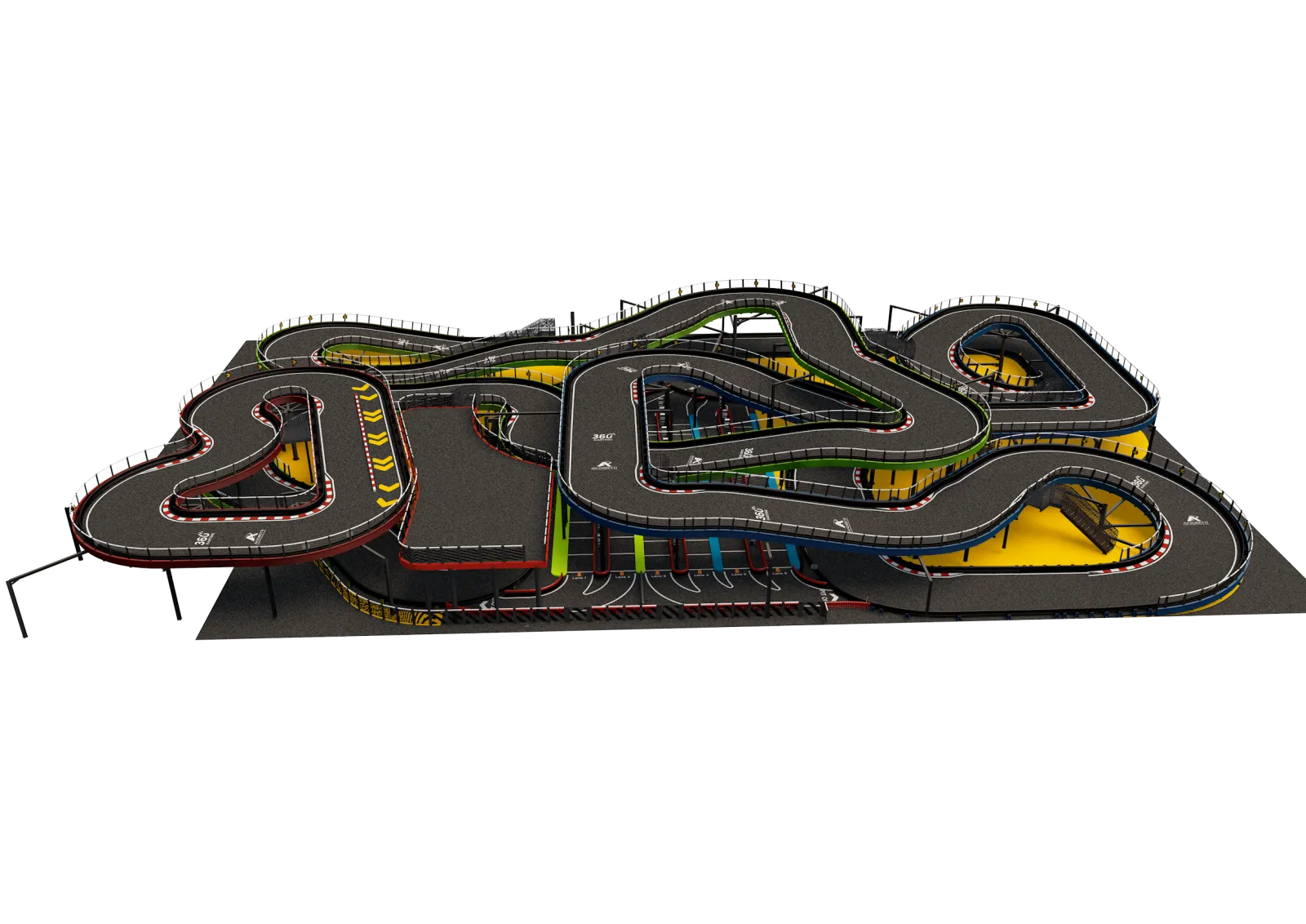 BUFORD TRACK MAP image