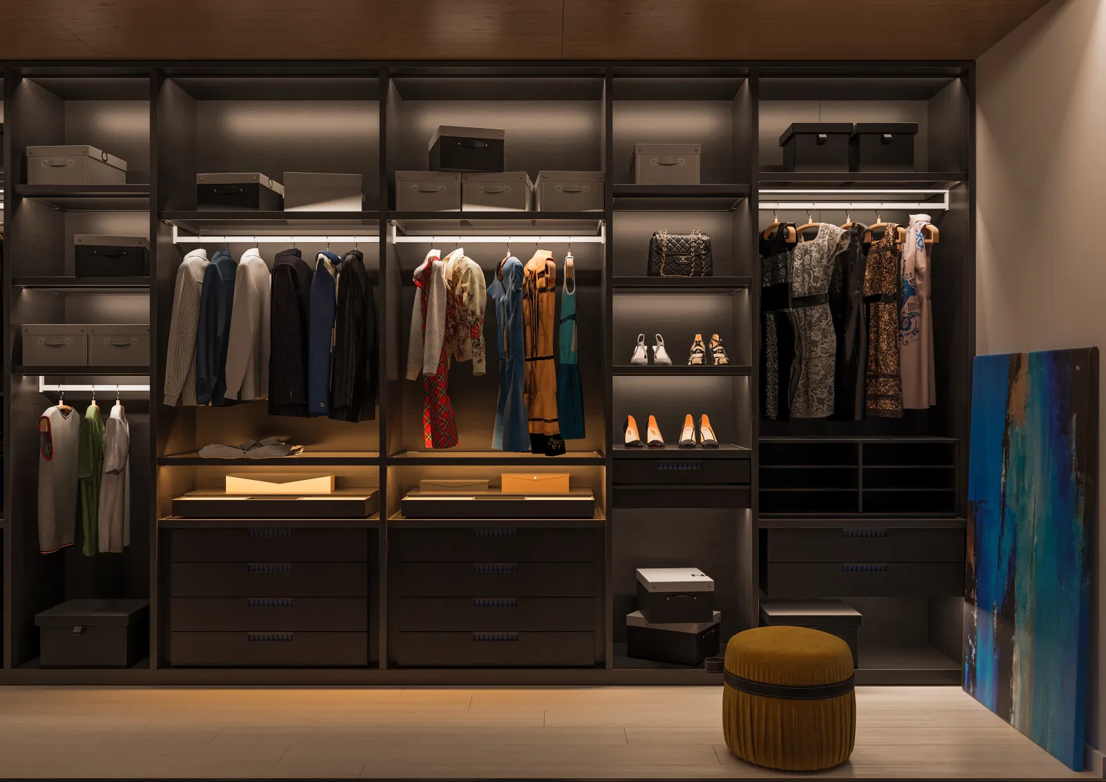 Embracing the Trend: The Rise of Stylish Black Closets and Why They're Gaining Popularity