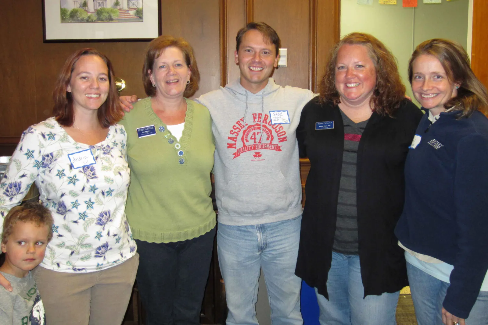 Berry alums pose at a KCAB reunion