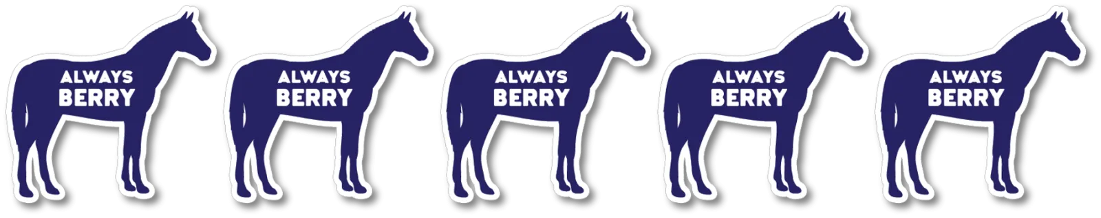 Always Berry Horse Magnet