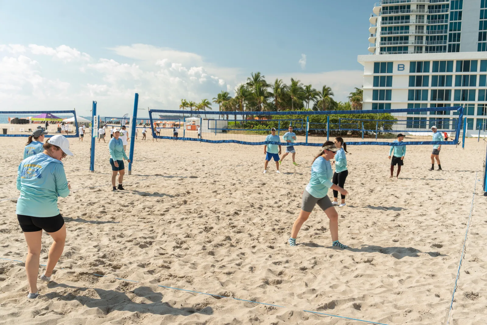 Best Roofing at Volleyball Tournament Hosted by SEFAA in Fort Lauderdale