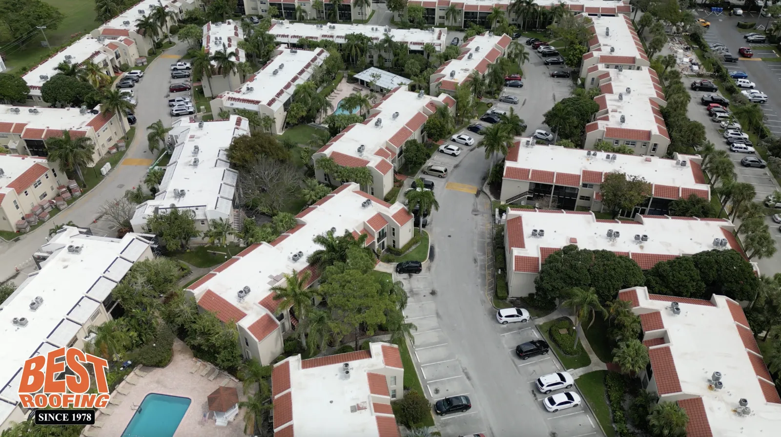 Flat Roofing on Condominiums