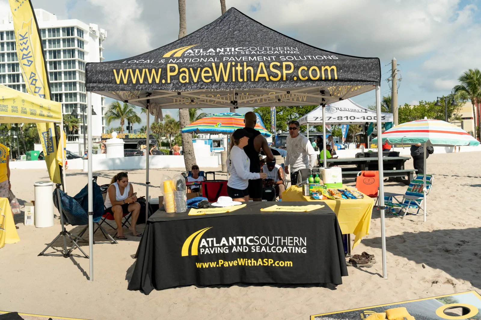 Best Roofing at Volleyball Tournament Hosted by SEFAA in Fort Lauderdale