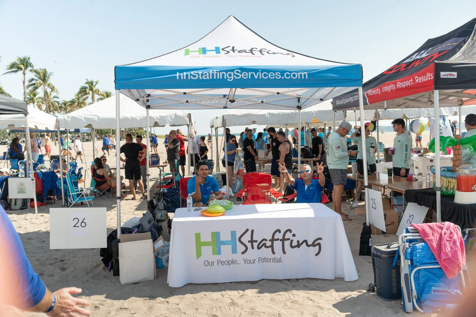 Best Roofing at Volleyball Tournament Hosted by SEFAA in Fort Lauderdale