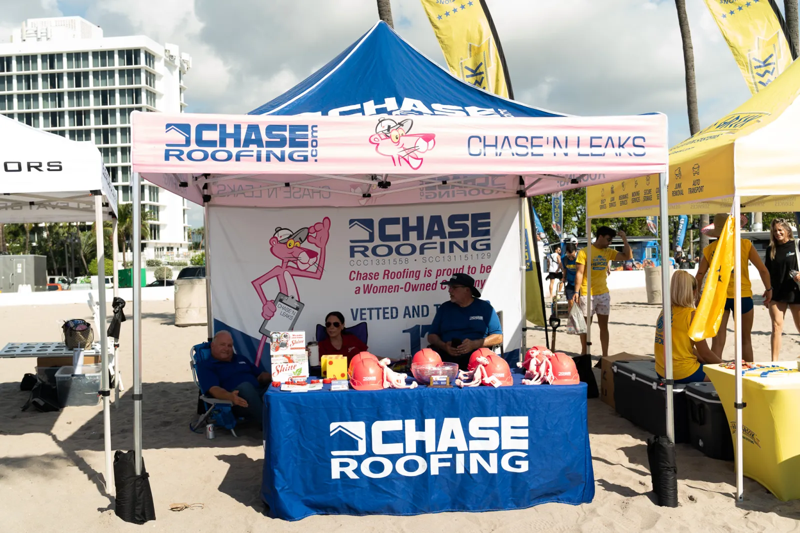 Best Roofing at Volleyball Tournament Hosted by SEFAA in Fort Lauderdale