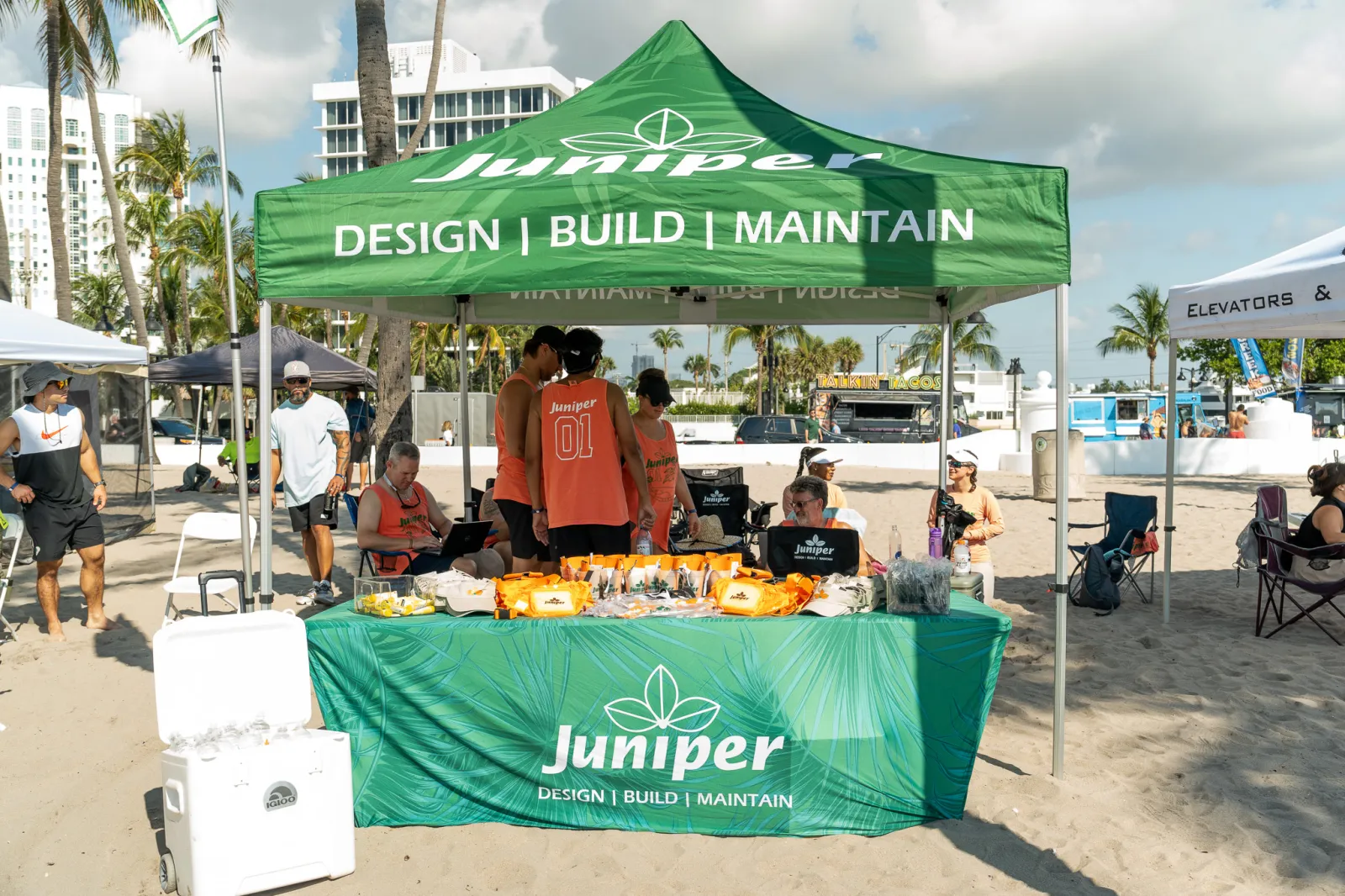 Best Roofing at Volleyball Tournament Hosted by SEFAA in Fort Lauderdale