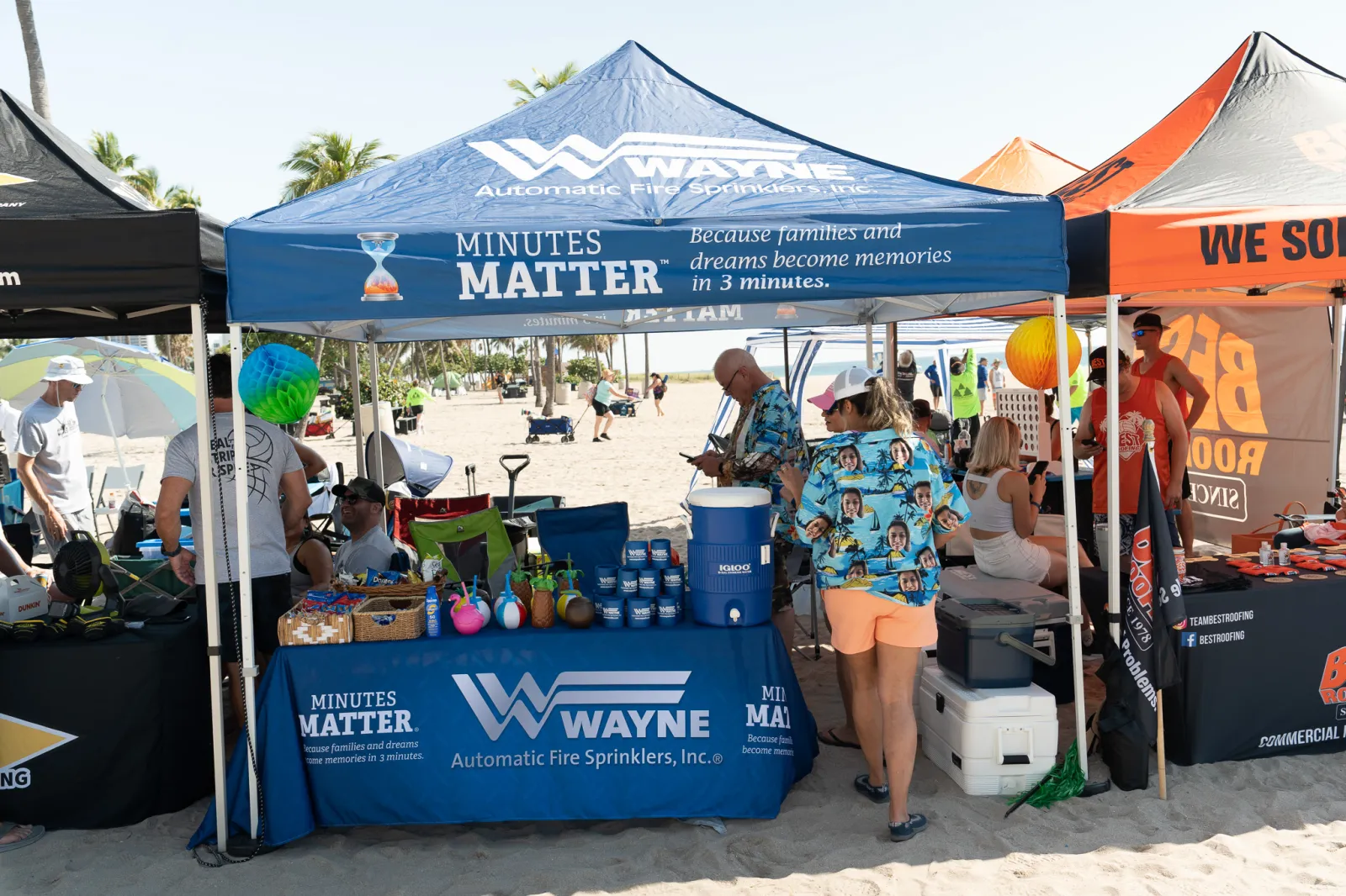 Best Roofing at Volleyball Tournament Hosted by SEFAA in Fort Lauderdale